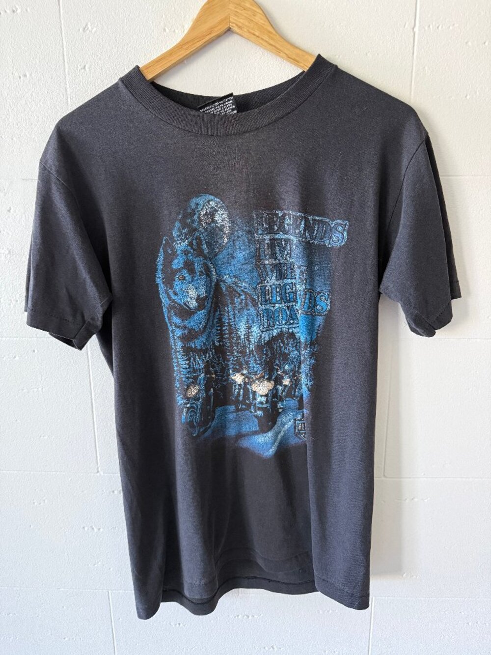 Harley Davidson | Vintage 90s Legends Live Where Legends Die Graphic T-Shirt